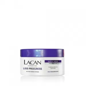 Máscara Capilar Nutritiva Lacan Liss Progress 300g brilho-intenso antifrizz