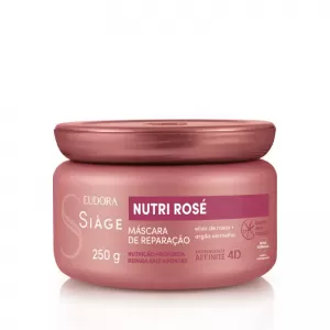 Eudora Siàge Máscara Nutri Rosé 250g nutritiva fortalecedora
