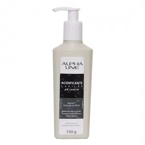 Creme Acidificante Alpha Line 150g selagem capilar brilho intenso