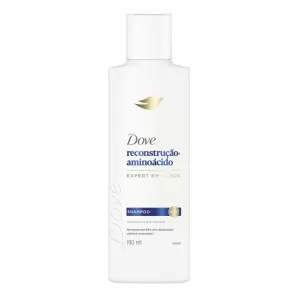 Dove Shampoo 190ml Reconstrução + Aminoácido cabelos danificados força brilho
