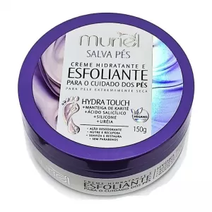 Muriel Creme Salva Pés Esfoliante Hydra Touch 150g hidratante renovador