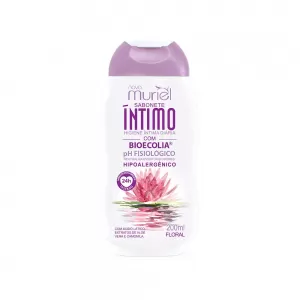 Muriel Sabonete Líquido Íntimo Floral 200ml equilibrante refrescante