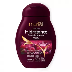 Muriel Creme Hidratante Corporal Elixir de Cereja 200ml hidratante desodorante