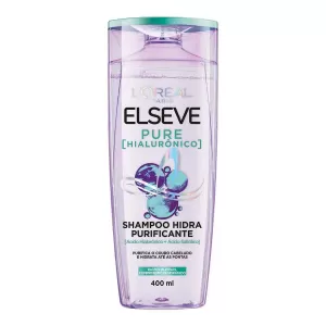 Elseve Shampoo Pure Hialurônico 400ml hidratante purificante