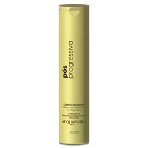 Condicionador Pos Progressiva Acquaflora 300ml nanocristalização hidratação profunda
