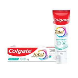 Colgate Total 12 Advanced Fresh Creme Dental 90g antibacteriano refrescante hálito prolongado