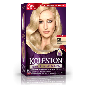 Koleston Tintura 121 Louro Claríssimo Acinzentado 125g hidratante nutritiva