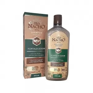 Tío Nacho Shampoo Fortalecedor Ervas Milenares Geleia Real 415ml cabelos fortes brilhantes