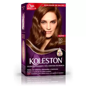 Koleston Tintura 50 Castanho Claro 125g hidratante nutritiva