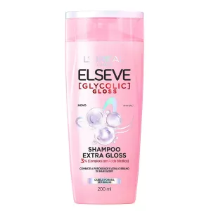 Elseve Shampoo Glycolic Gloss 200ml hidratante iluminador