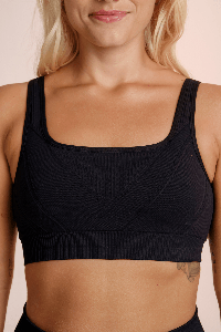 Lupo Sport Top Seamless Max II tamanho M preto suporte médio secagem rápida