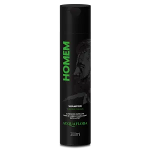 Shampoo Homem Acquaflora– Controle de Oleosidade, Fragrância Sofisticada, Revitalização Capilar