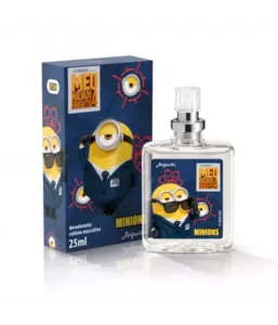Jequiti Colônia Minions 25ml divertida refrescante alegre