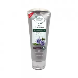 Flores & Vegetais Máscara Cinza Platinado Desamareladora 200g hidratante tonalizante