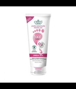 Loção Flores & Vegetais Hidratação Máxima Uréia 10% para Pés 200g regeneradora intensiva