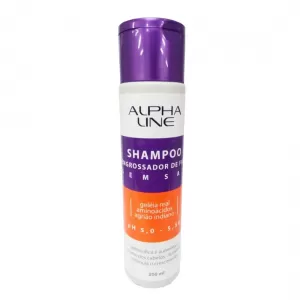 Shampoo Alpha Line Engrossador de Fios 300ml fortalecedor redensificador