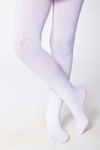 Meia-calça Lupo Lobinha Fio 40 Opaca Tamanho BB Branco conforto ajuste
