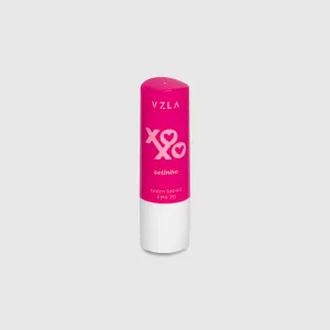 Vizzela Balm Labial Xoxo FPS 20 Selinho 4g hidratante protetor solar