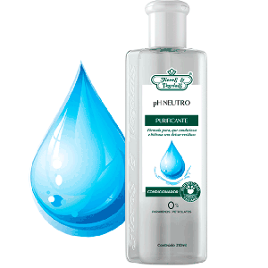 Flores & Vegetais Condicionador Neutro 300ml hidratante suave revitalizante