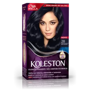 Koleston Tintura Creme 28 Preto Azulado 125g hidratante nutritiva