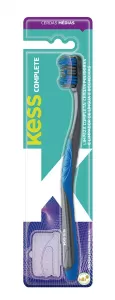 Kess Escova Dental Gradual Média limpeza eficaz conforto gengival