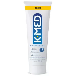 Gel Lubrificante Íntimo K-Med 100g hidratante confortável