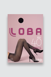 Meia Calça Fio 40 Lupo Loba Tamanho G conforto opacidade Preto