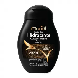 Muriel Loção Hidratante Corporal Árabe 200ml hidratante desodorante