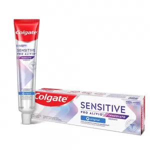 Colgate Sensitive Pró Alívio Imediato Original 90g creme dental sensibilidade protetor anticáries