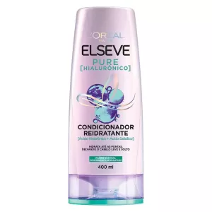 Elseve Condicionador Pure Hialurônico 400ml hidratante reparador