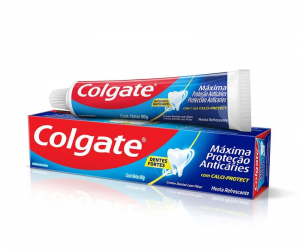 Colgate Máxima Proteção Anticáries Creme Dental 90g esmalte forte hálito fresco