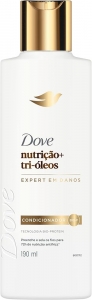 Dove Condicionador Nutrição Tri-Óleos 370ml nutritivo regenerador