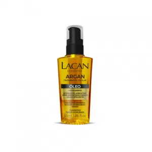 Lacan Ativador de Brilho Argan 55ml nutritivo iluminador