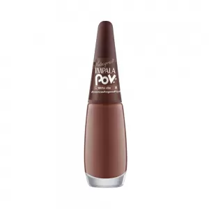 Esmalte Impala Cremoso POV Minha Vibe – Cor Intensa, Longa Duração, Brilho Impecável