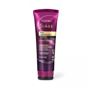 Eudora Siàge Pro Cronology Curvas Condicionador 250ml hidratante fortalecedor