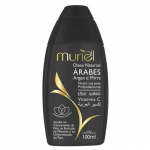 Muriel Óleo Corporal Árabes Mirra 100ml hidratante uniformizador