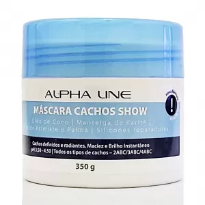Alpha Line Cachos Show Máscara Hidratante Definidora 350g
