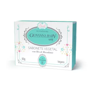 Giovanna Baby Sabonete Barra Vegetal Candy Aromatherapy Sweet Collection 90g hidratante perfumado