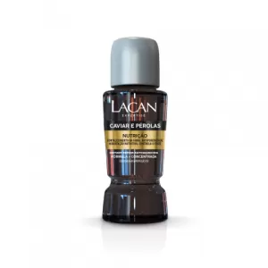 Ampola Capilar Lacan Caviar e Pérolas 17ml tratamento nutritivo antiporosidade