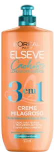 Elseve Creme Milagroso 3 em 1 Cachos Longos dos Sonhos 500ml hidratante definidor