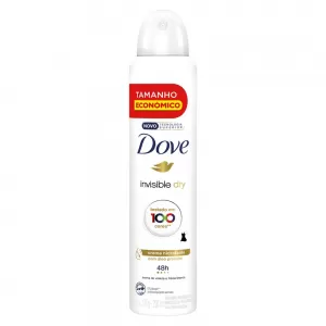 Dove Desodorante Aerosol Invisible Dry 200ml hidratante antitranspirante