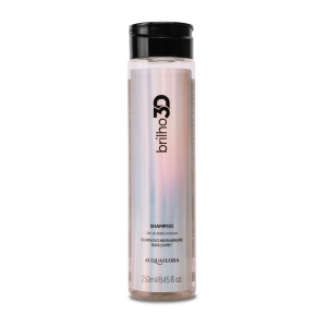 Shampoo Acquaflora Brilho 3D 250ml disciplinante hidratante