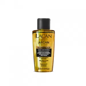 Lacan Argan Reparador de Pontas 30ml brilho intenso nutritivo