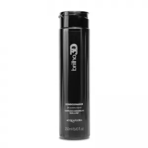 Condicionador Acquaflora Brilho 3D 250ml hidratante reparador
