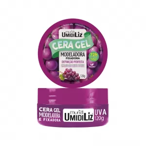 Muriel Cera Gel Umidiliz Uva 120g fixadora definidora