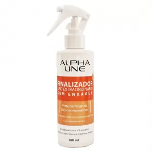 Finalizador Capilar Alpha Line Liso Extraordinário 180ml antifrizz protetor-termico