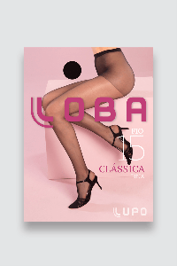 Meia-Calça Lupo Clássica Fina Fio 15 Tamanho P cor Cacao leveza conforto
