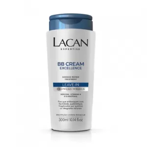Leave-In BB Cream Lacan 300ml protetor térmico antifrizz