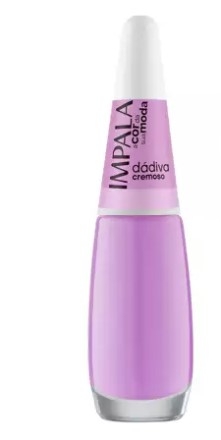 Esmalte Impala Cremoso Dádiva 7,5ml alta cobertura brilho intenso