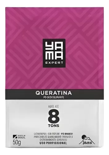 Pó Descolorante Yamá Queratina 50g proteção reestruturação